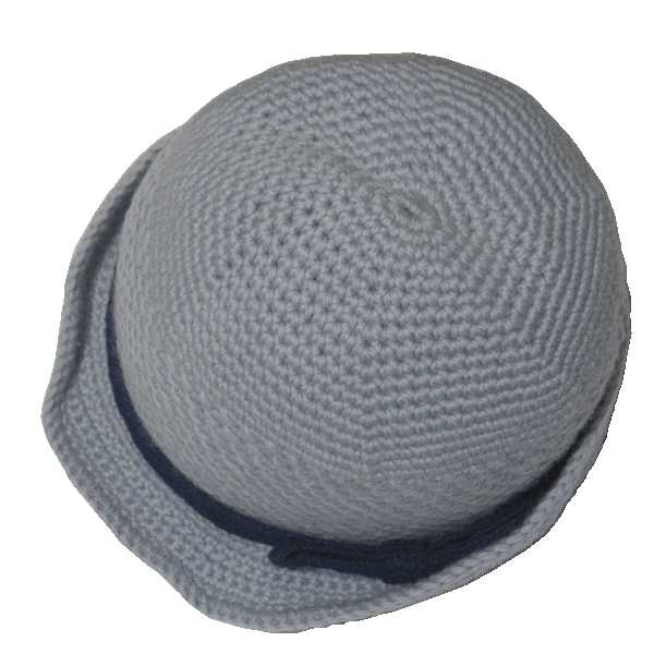 Grey ladies’ hat