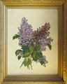 Lilac  motif, сross-stitch