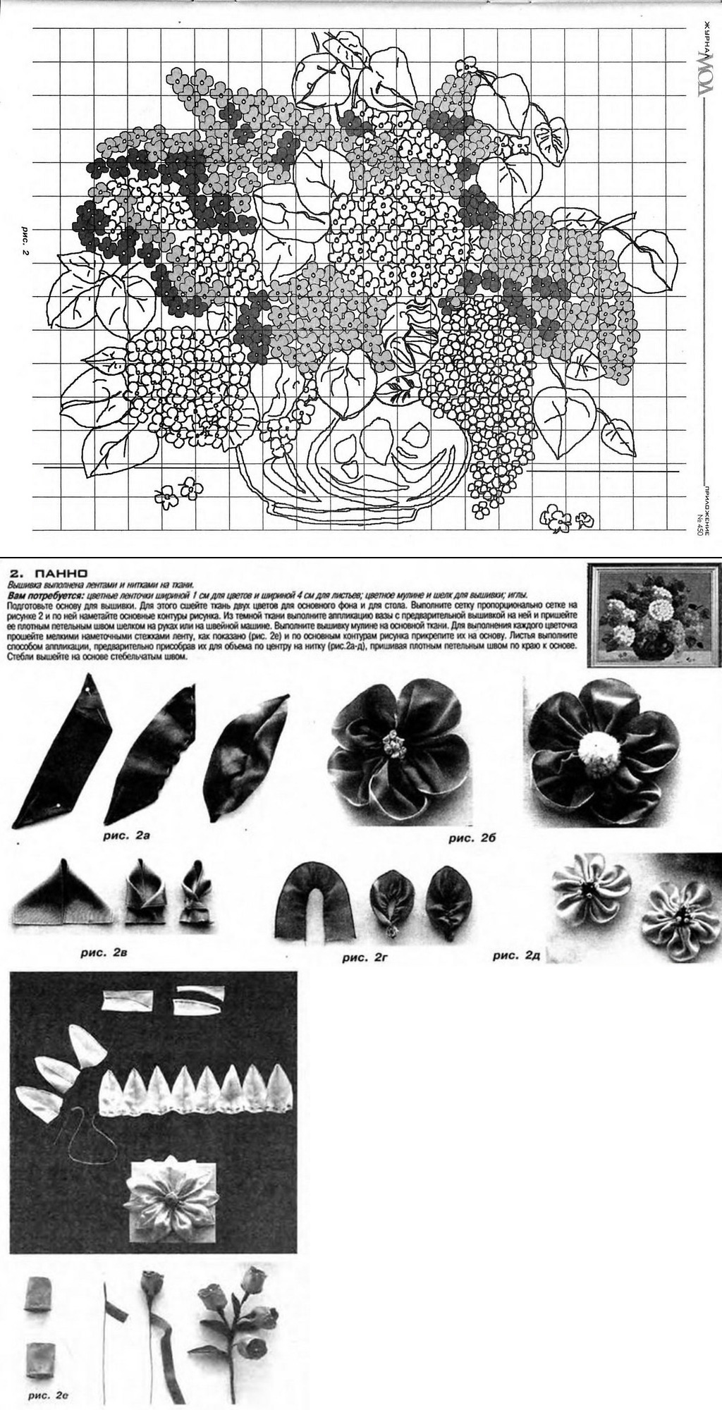 Панно с сиренью