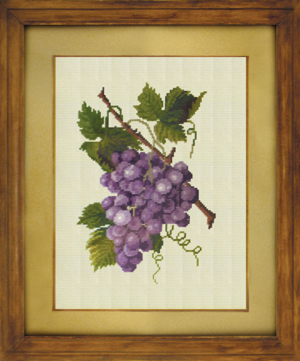 Натюрморт с виноградом 