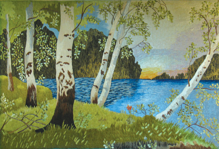 Landscape «The Birches»