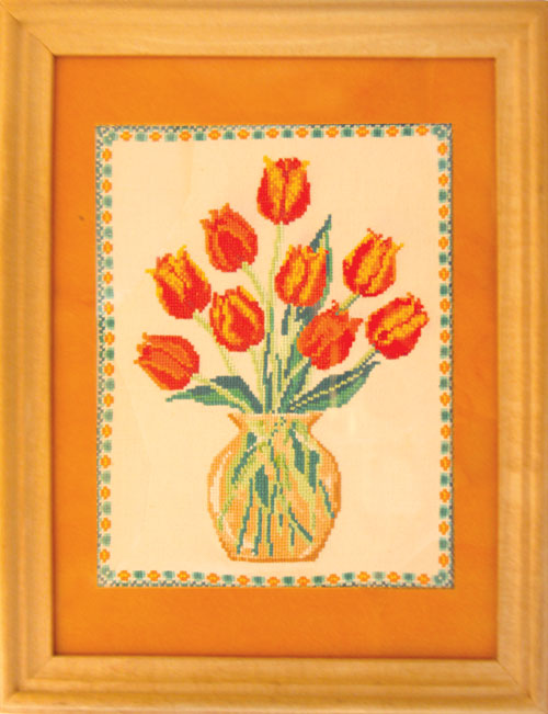 Poppies motif